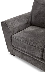 Daisy Sofa, Loveseat and Chair Set - Charcoal