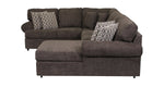 Jupiter 4-Piece Sectional with Right-Facing Chaise - Carbon