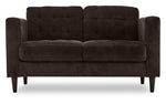 Anthena Loveseat - Dark Chocolate