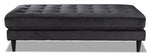 Paragon Ottoman - Charcoal