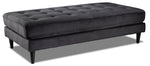 Paragon Ottoman - Charcoal