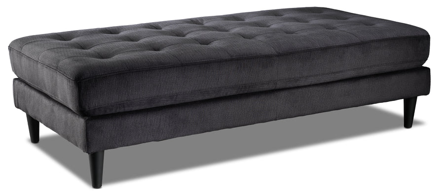 Paragon Ottoman - Charcoal