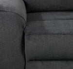 Fletcher Reclining Loveseat - Dark Grey