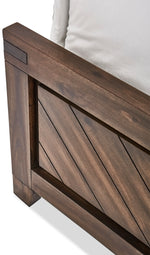 Nathan 3-Piece Queen Bed - Brown