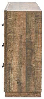 Orlando 6-Drawer Dresser - Weathered Brown