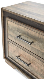 Orlando Night Table - Weathered Brown