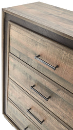 Orlando 4-Drawer Chest - Weathered Brown