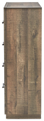 Orlando 4-Drawer Chest - Weathered Brown