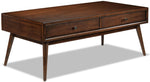 Boyton 48" Coffee Table - Walnut