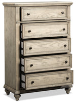 Emma 5-Drawer Chest - Oak
