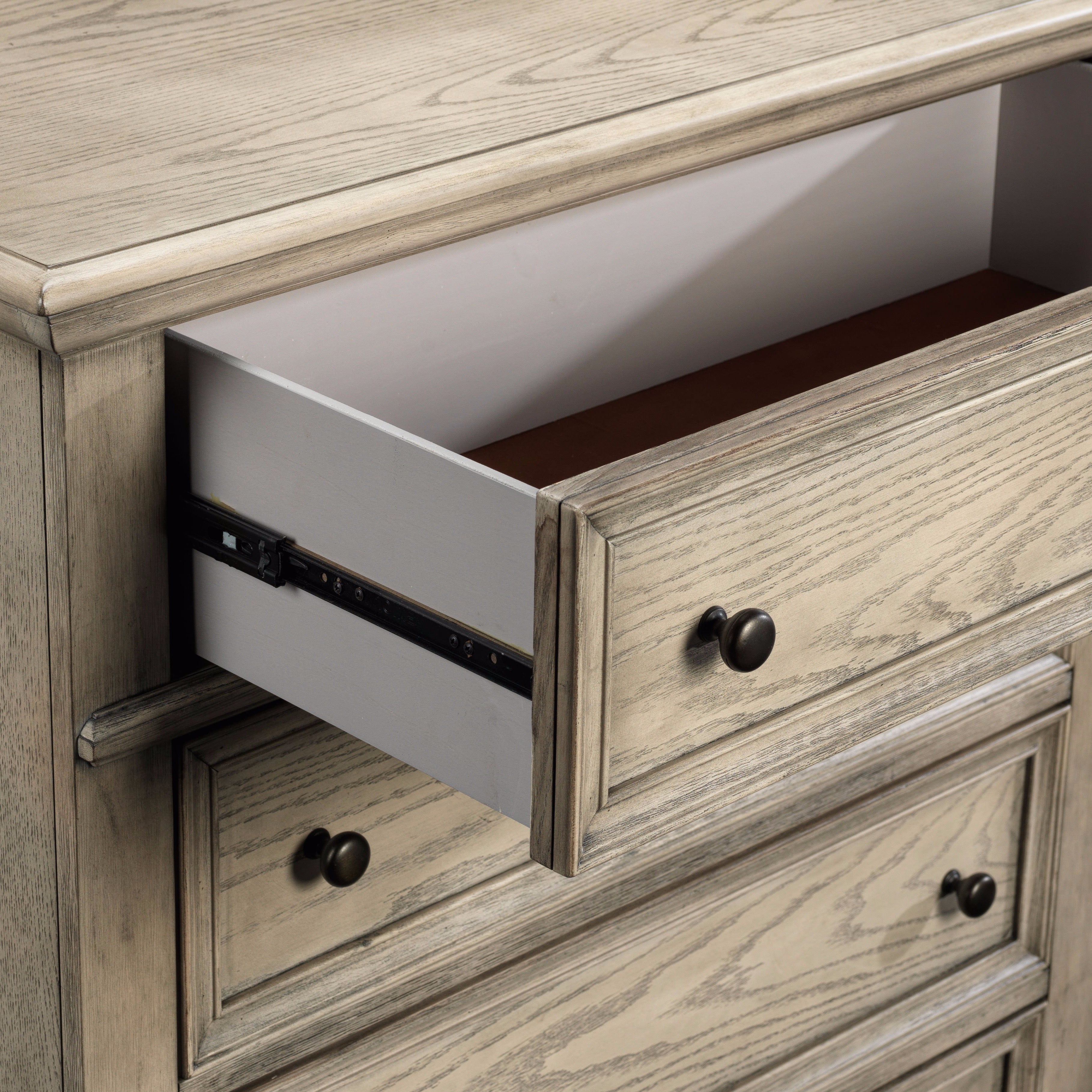 Emma 5-Drawer Chest - Oak