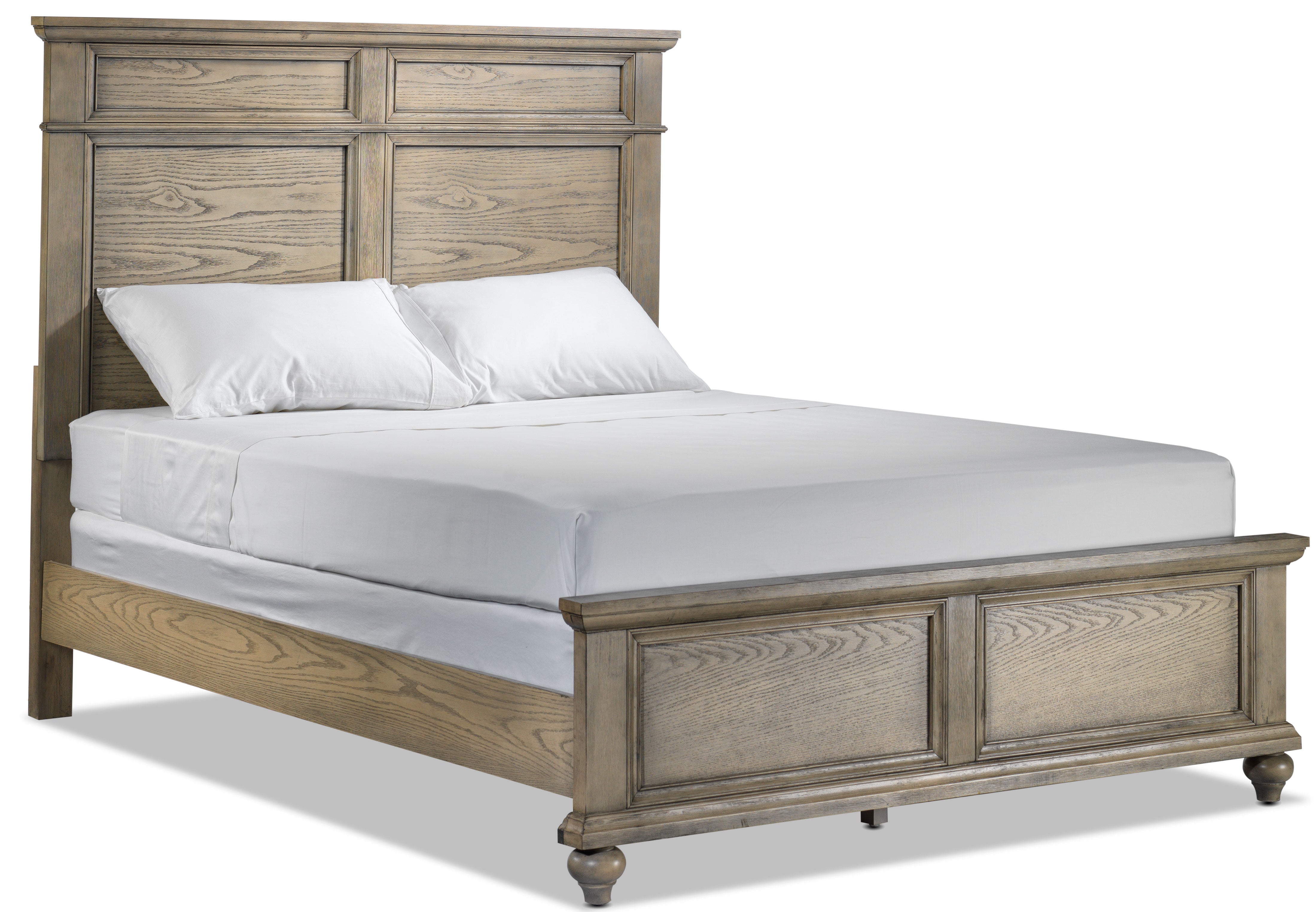 Emma 6-Piece Full Bedroom Package - Oak
