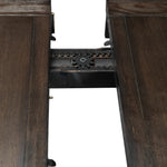 Cambridge Extendable Dining Table - Dark Brown