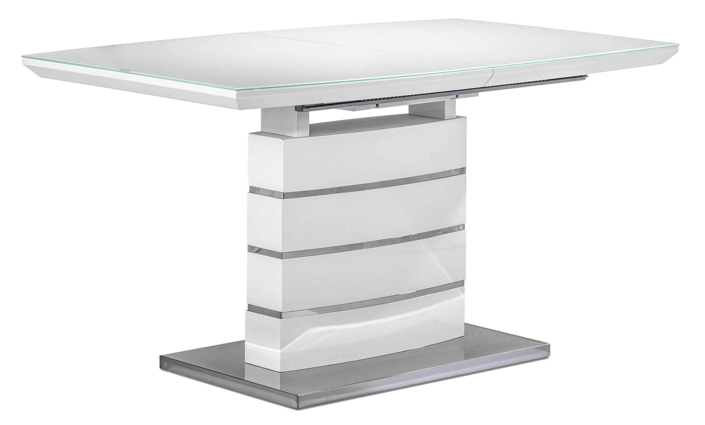 Danny Extendable Dining Table - White