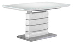 Danny Extendable Dining Table - White