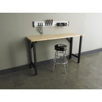 Gladiator Hammered Granite 66-1/2 Wide Hardwood Modular Workbench - GAWB66HWGG