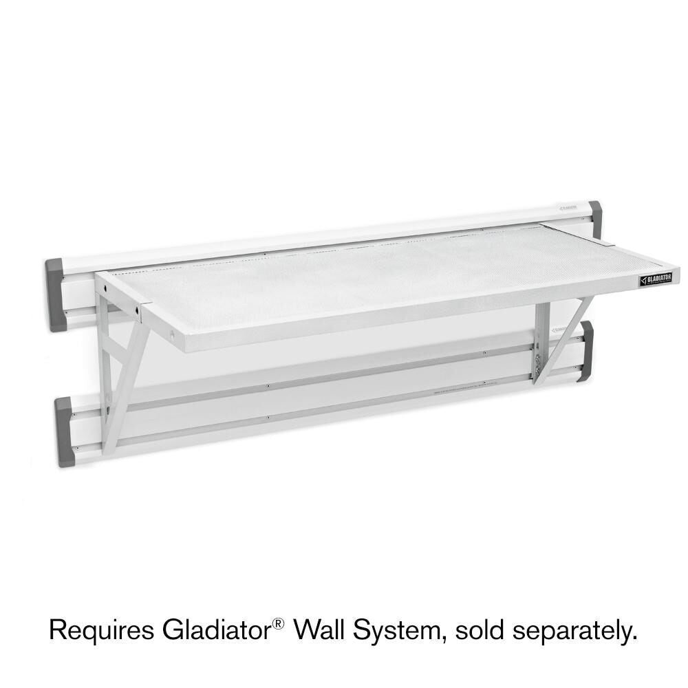 45 Gearloft™ Shelf - Hammered White Wall Accessory
