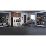 4' Wide Geartrack® Channels (2-pack) - Smoke Wall Accessory