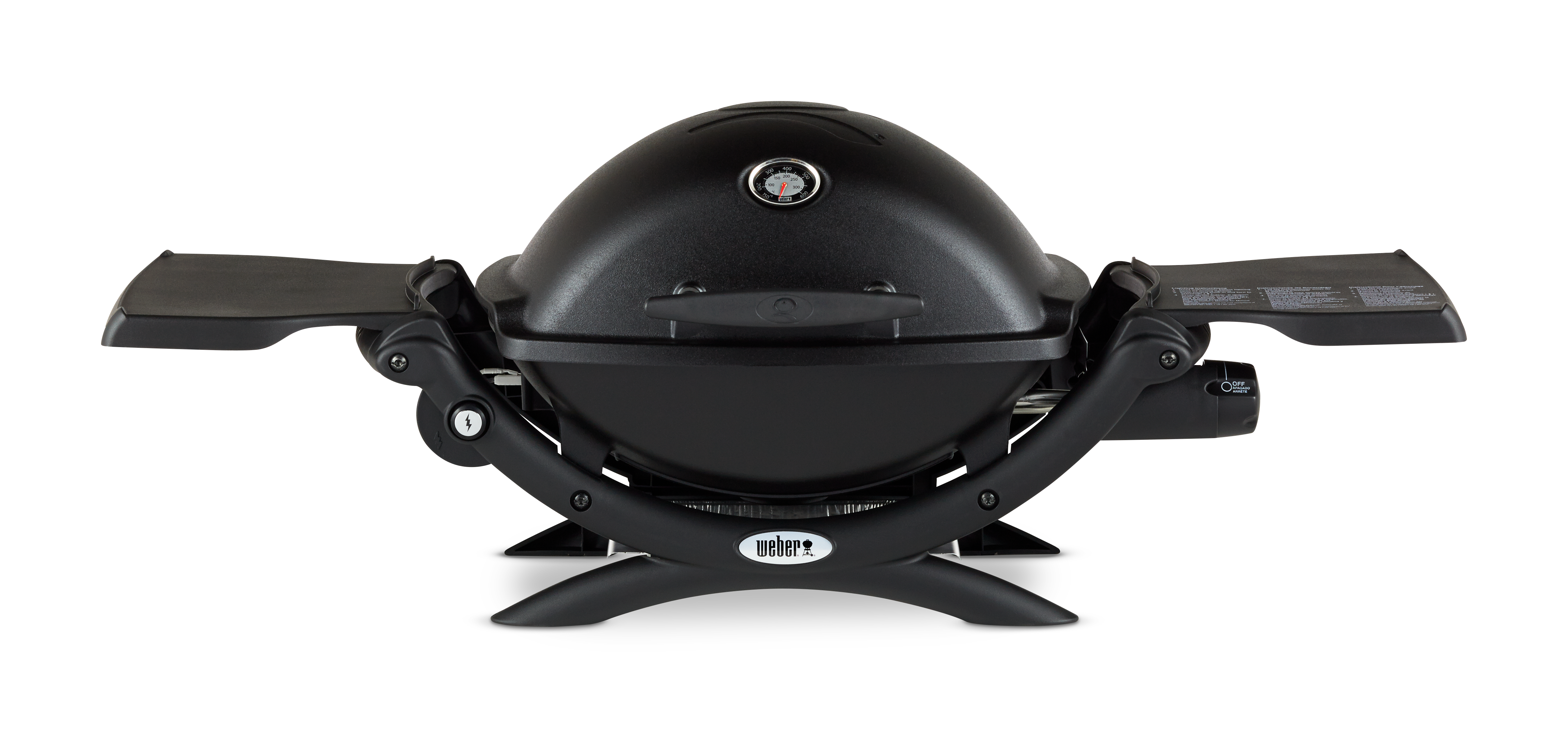 Weber Black Q 1200 8,500 BTU Propane Gas Grill - 51010001