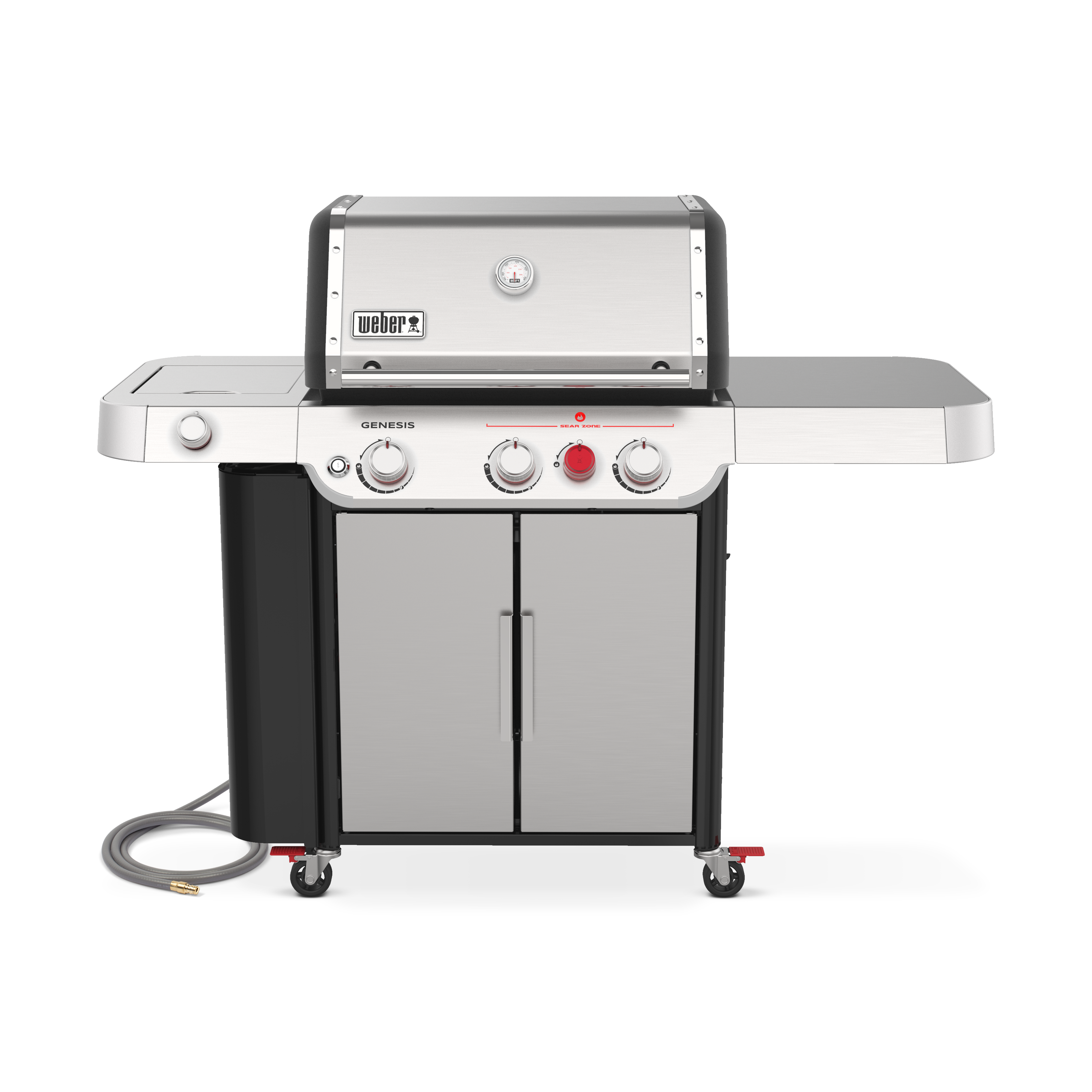 Weber Genesis Stainless Steel S-335 3-Burner 64,000 BTU Natural Gas BBQ - 37400001