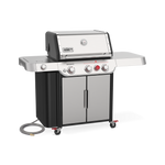 Weber Genesis Stainless Steel S-335 3-Burner 64,000 BTU Natural Gas BBQ - 37400001