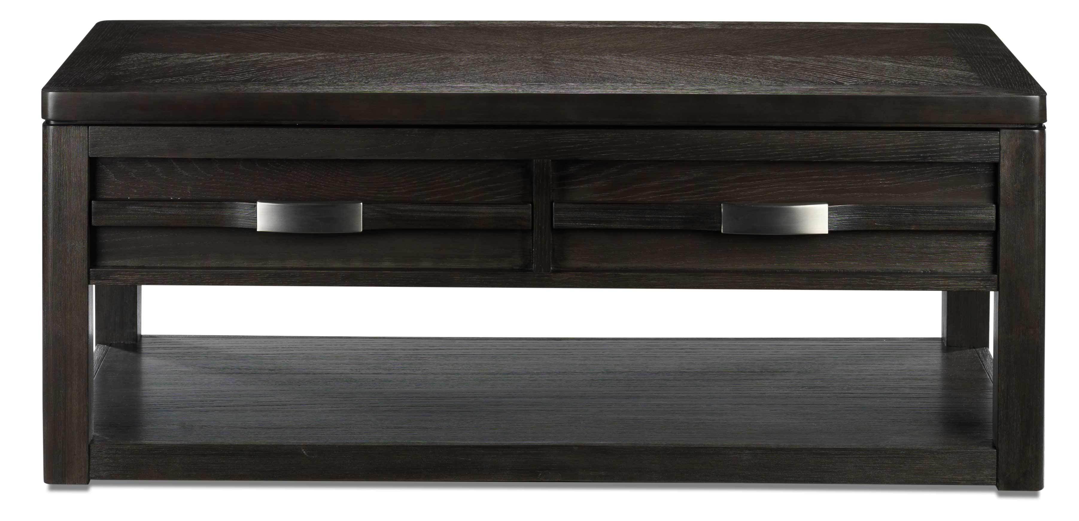 Manila 48" Lift-Top Coffee Table - Brown
