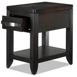 Manila 24" Chairside Table - Brown