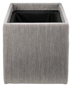 Zoey Ottoman - Grey