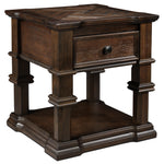 Roman 24" End Table - Walnut