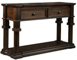 Roman 48" Sofa Table - Walnut