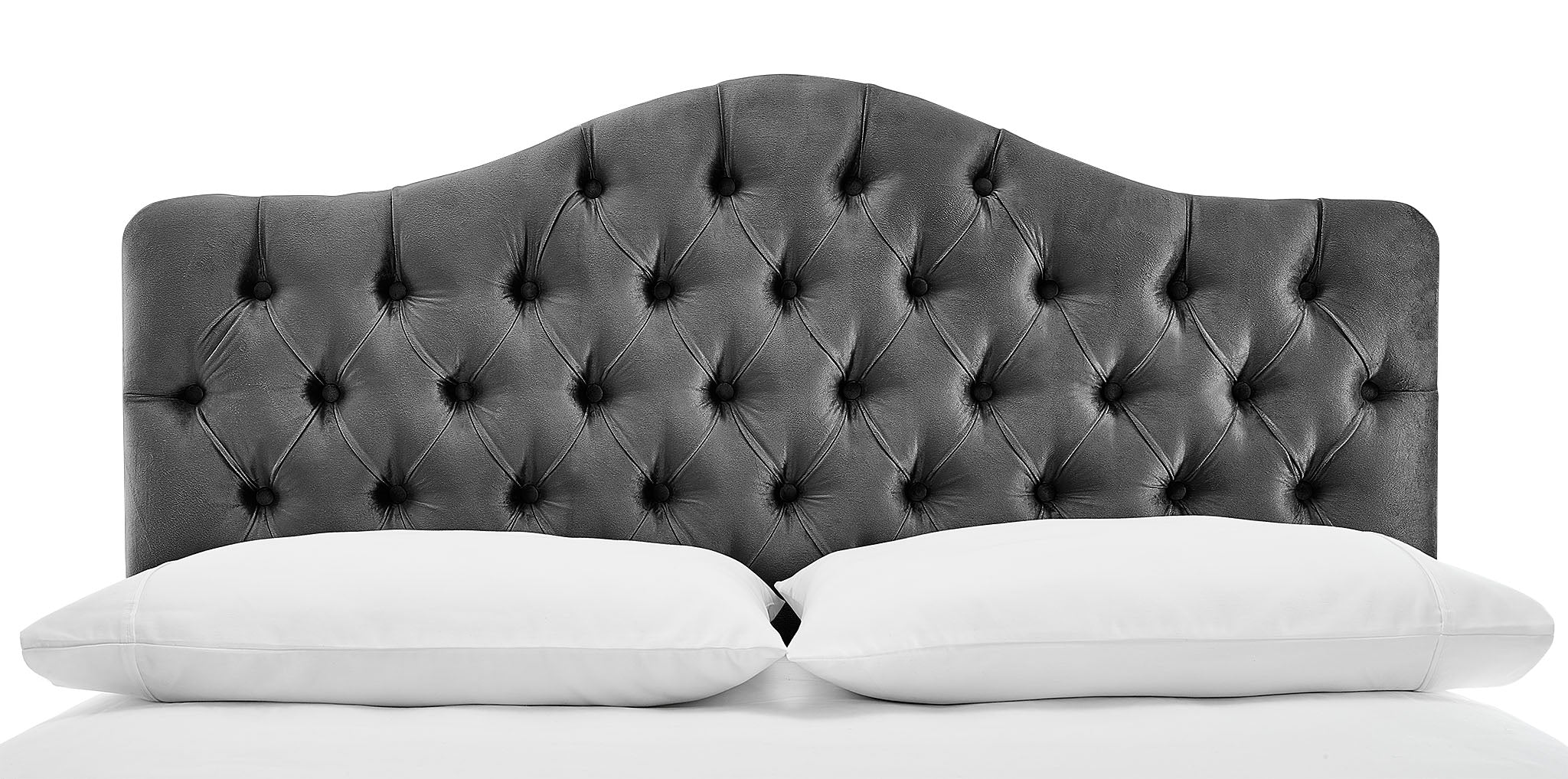 Lexa Twin Headboard - Dark Grey
