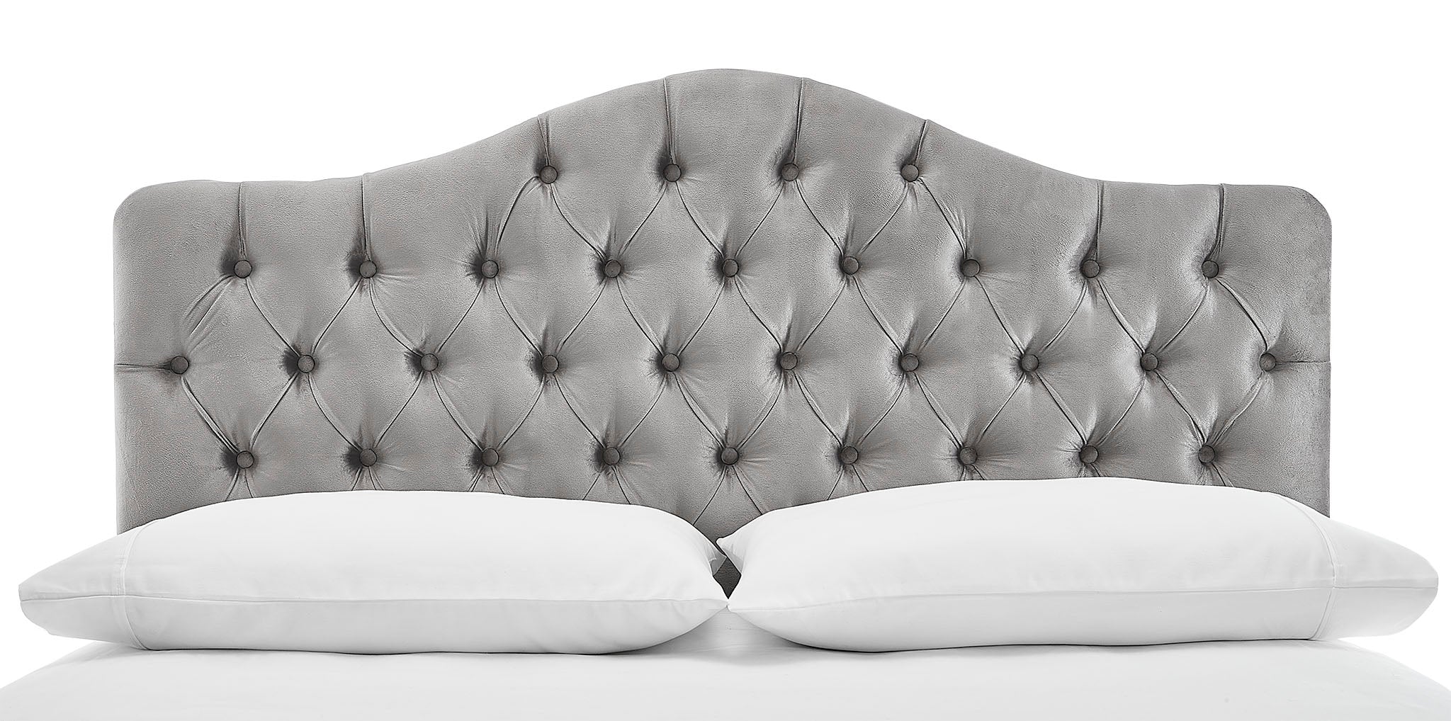 Lexa King Headboard - Light Grey