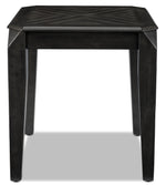 Lennox 21" End Table - Dark Grey