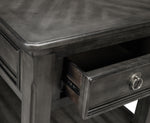 Turner 26" End Table - Grey