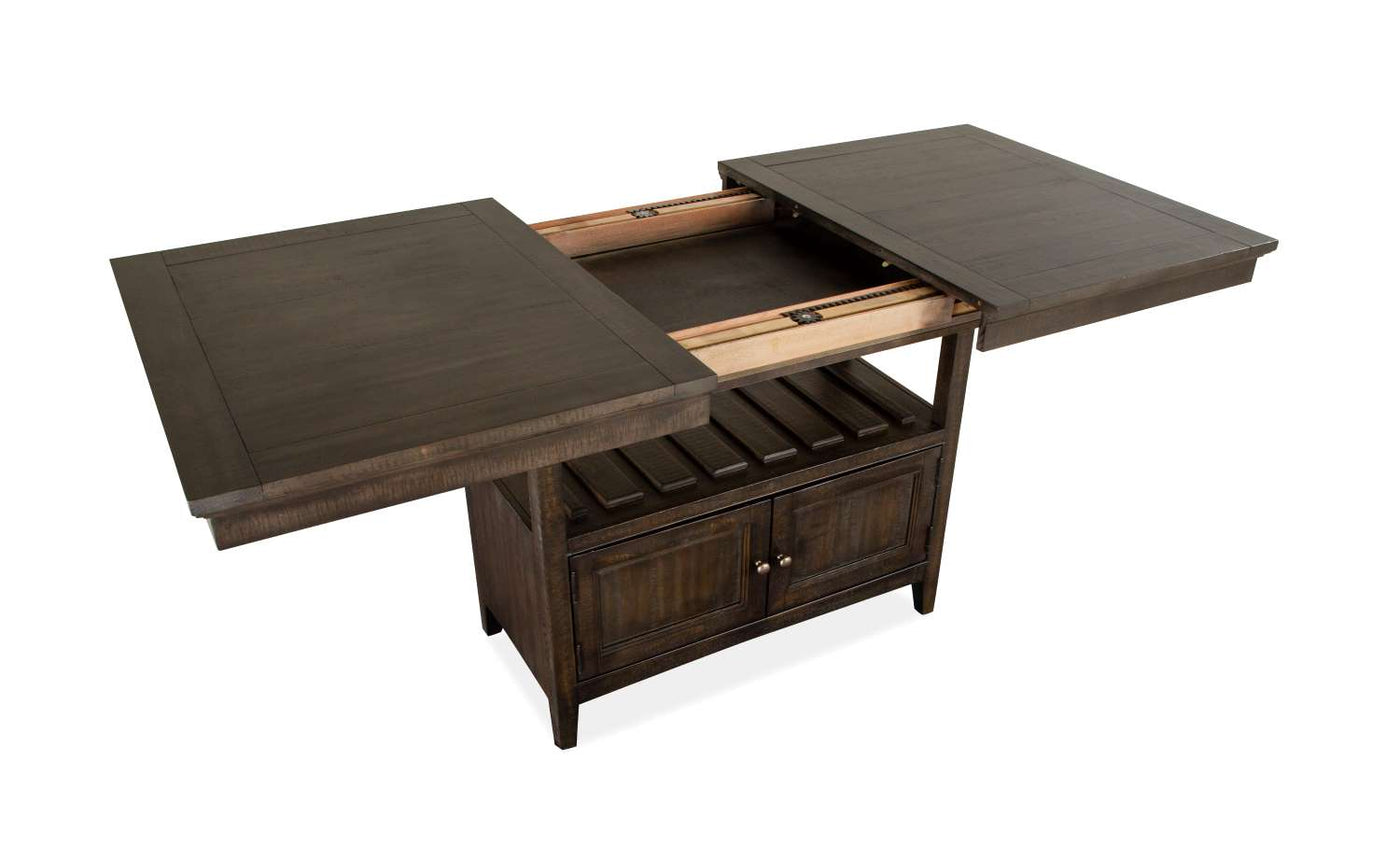 Westley Falls Extendable Counter Dining Table - Brown