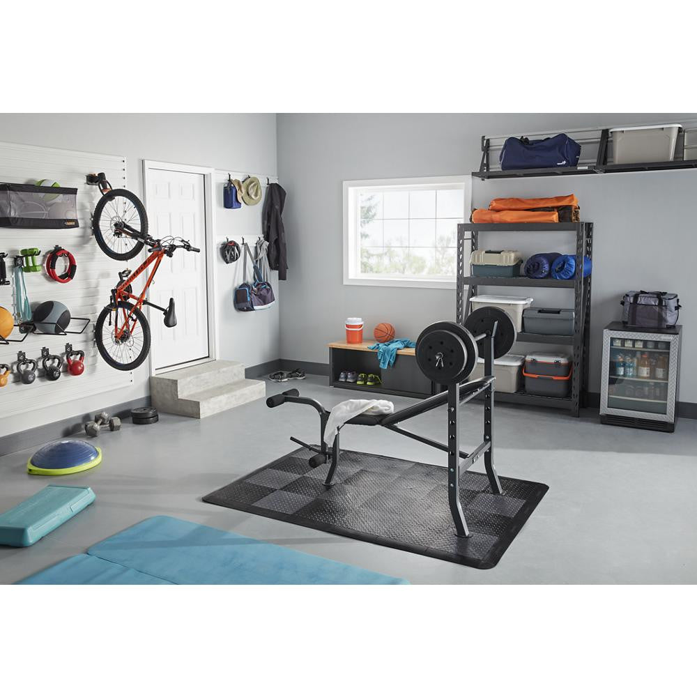 Overhead Max Gearloft™ Storage Shelf - Hammered Granite Storage Solution