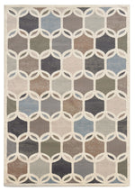 Calabasa Circles Area Rug (7'10" x 10')