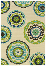 Lagoon Medallion Area Rug (7'10" x 10'10")