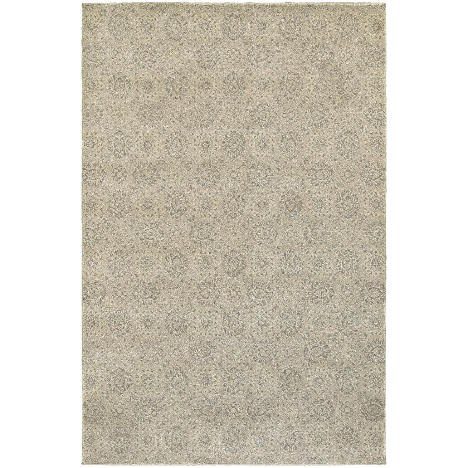 Virginia Floral Oriental Area Rug (5'3" x 7'6")