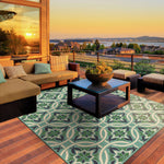 Sarasota 5868L Floral Indoor/Outdoor Area Rug (8'6" x 13')