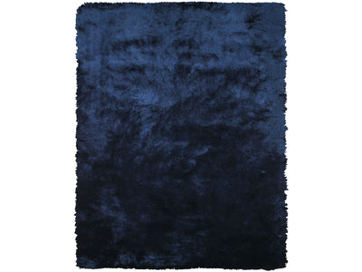 Indochine Dark Blue 4'9" X 7'6" Area Rug