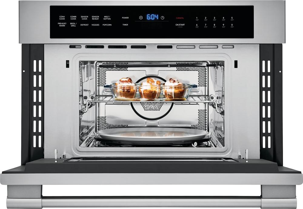 Frigidaire Professional Smudge-Proof™ Stainless Steel Built-In Microwave (1.6 Cu. Ft.) - FPMO3077TF