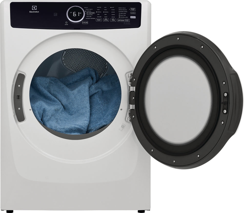 Electrolux White Front Load Steam Electric Dryer (8.0 Cu. Ft.) - ELFE743CAW