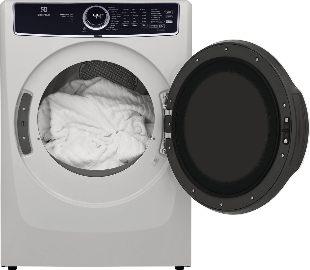 Electrolux White Front Load Gas Steam Dryer (8.0 Cu. Ft.) - ELFG7637AW