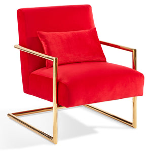 Locklear Fauteuil d'appoint - rouge