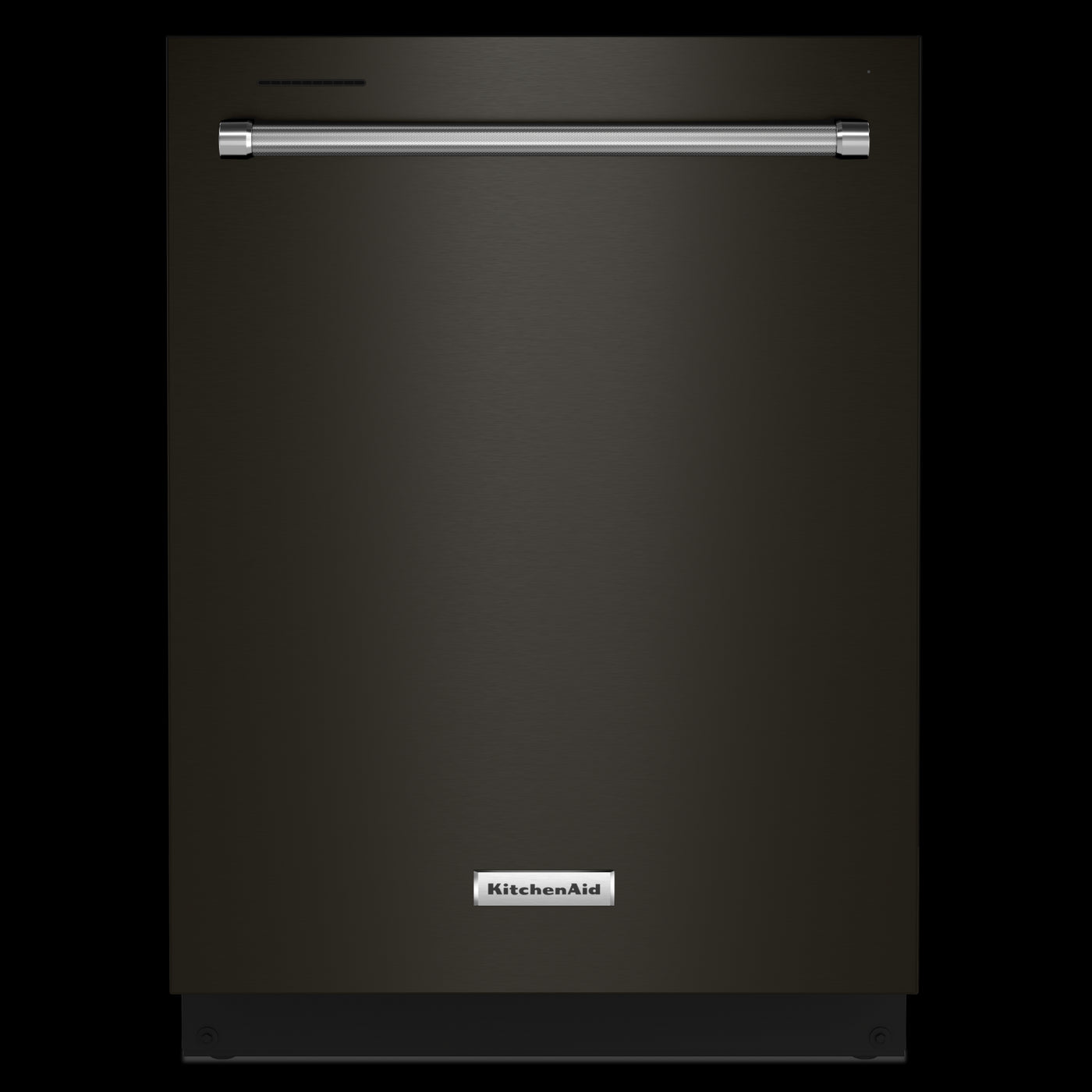 KitchenAid 24" Black Stainless Steel Dishwasher with Third Rack (39 dBA) - KDTE204KBS
