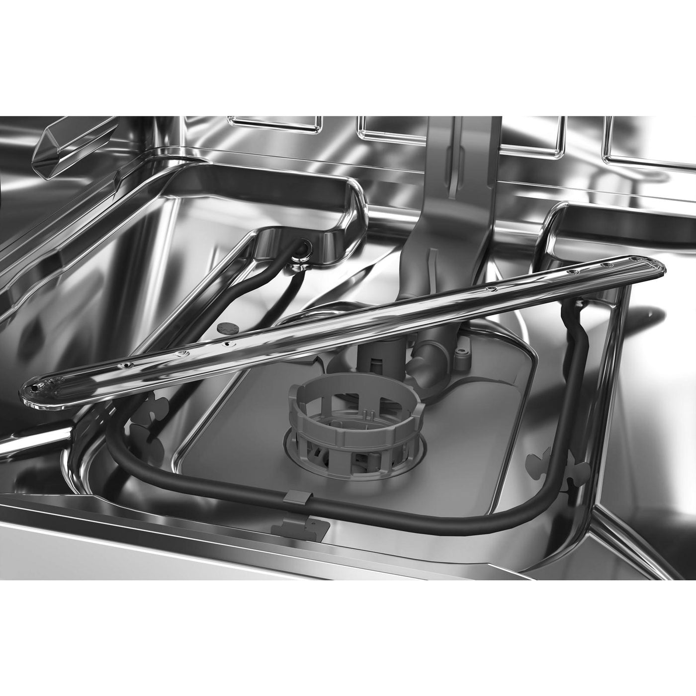 KitchenAid 24" Black Stainless Steel Dishwasher with Third Rack (39 dBA) - KDTE204KBS