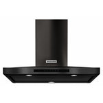 KitchenAid Black Stainless 36" Wall Mount Range Hood (600 CFM) - KVWB606DBS