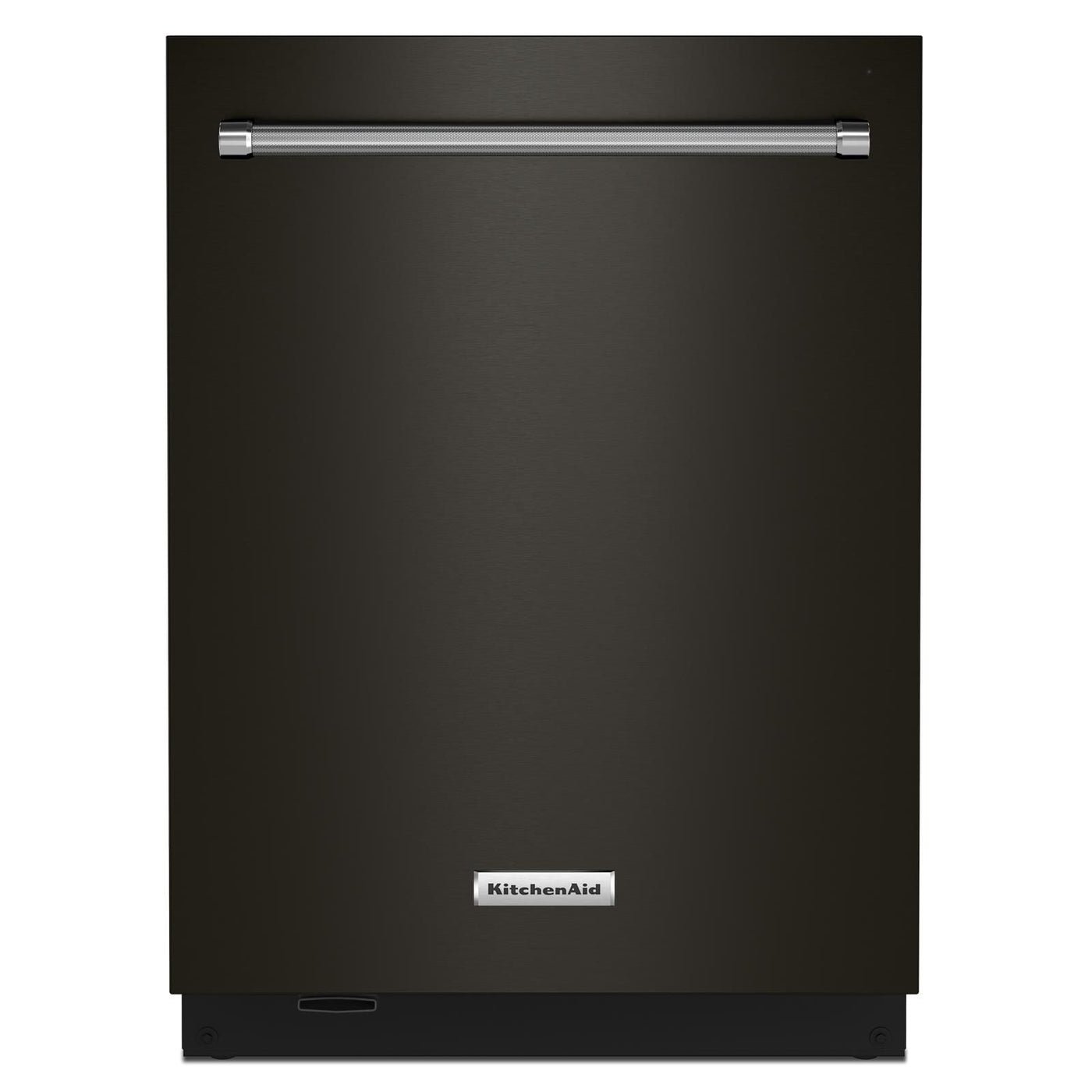 KitchenAid® Black Stainless 24" Dishwasher with Towel Bar Handle - KDTM604KBS