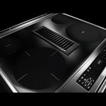 KitchenAid Stainless Steel 30” Front Control Slide-In Electric Convection Downdraft Range (6.4 Cu. Ft.) - KSEG950ESS